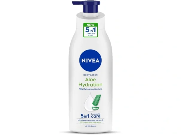 NIVEA Body Lotion Hydration, Aloe Vera 400ML (DUBAI)